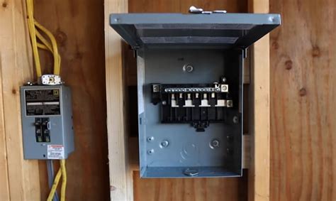 can all junction boxes handle a 50 amp breaker|50a panel breaker.